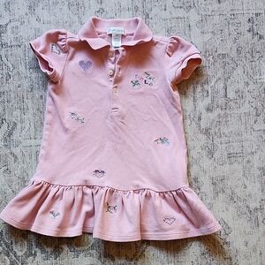 Polo Ralph Lauren Pink Kids Polo Dress 12 Months